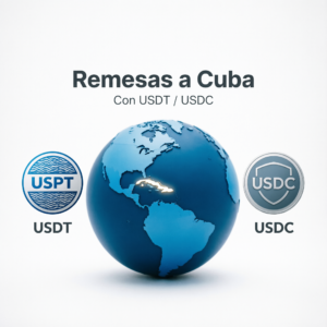 Remesas a Cuba con USDT/USDC